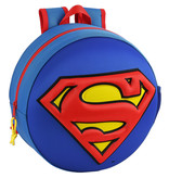 Superman Kleinkinderrucksack 3D Logo - 31 x 31 x 10 cm - Polyester