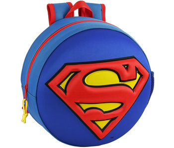 Superman Kleinkinderrucksack 3D Logo31 x 31 cm Polyester