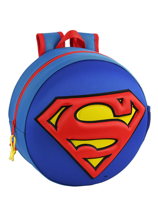 Superman Peuterrugzak 3D Logo 31 x 31 cm Polyester