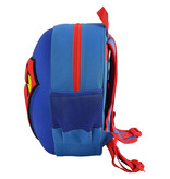 Superman Kleinkinderrucksack 3D Logo - 31 x 31 x 10 cm - Polyester