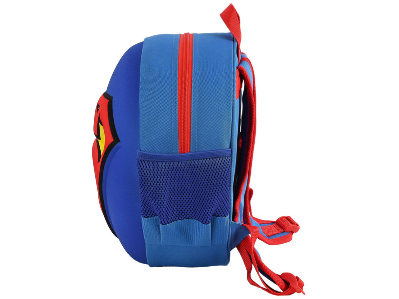 Superman Kleinkinderrucksack 3D Logo - 31 x 31 x 10 cm - Polyester