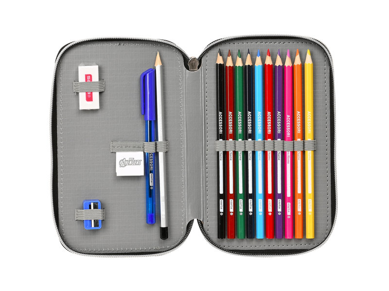 Marvel Avengers Gevuld Etui Infinity - 28 stuks - 19,5 x 12,5 x 4 cm- Polyester