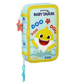 Baby Shark Gevuld Etui Beach Day - 28 stuks - 19,5 x 12,5 x 4 cm - Polyester