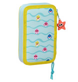 Baby Shark Gevuld Etui Beach Day - 28 stuks - 19,5 x 12,5 x 4 cm - Polyester