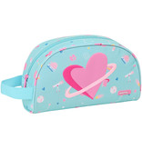My Space Beautycase, Heart  - 26 x 16 x 9 cm - Polyester