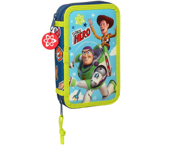 Toy Story Gefülltes Federmäppchen Space Hero - 28 Stück - 19,5 x 12,5 x 4 cm - Polyester