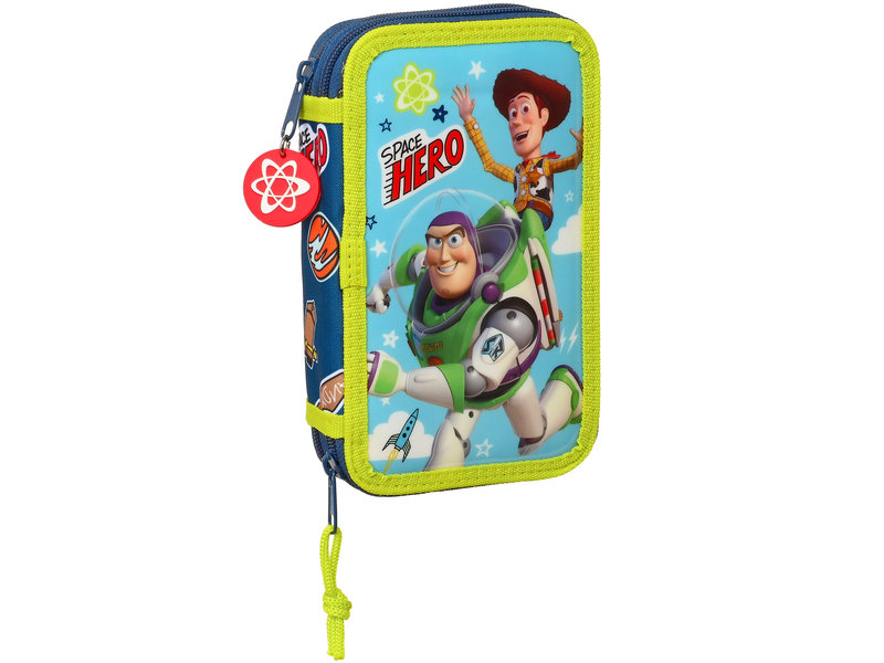 Toy Story Gefülltes Federmäppchen Space Hero - 28 Stück - 19,5 x 12,5 x 4 cm - Polyester