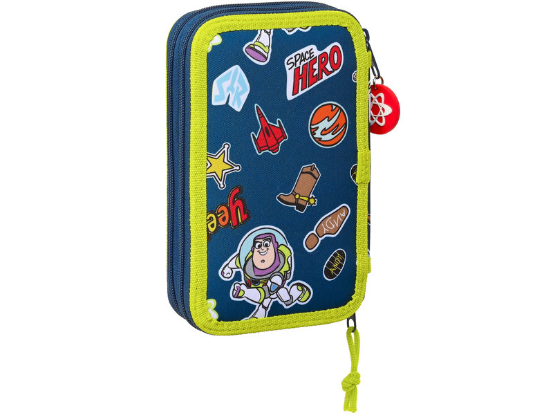 Toy Story Gefülltes Federmäppchen Space Hero - 28 Stück - 19,5 x 12,5 x 4 cm - Polyester