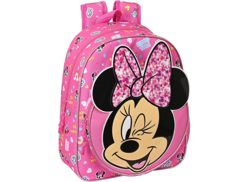 Disney Minnie Mouse Rucksack, Lucky - 34 x 28 x 10 cm - Polyester