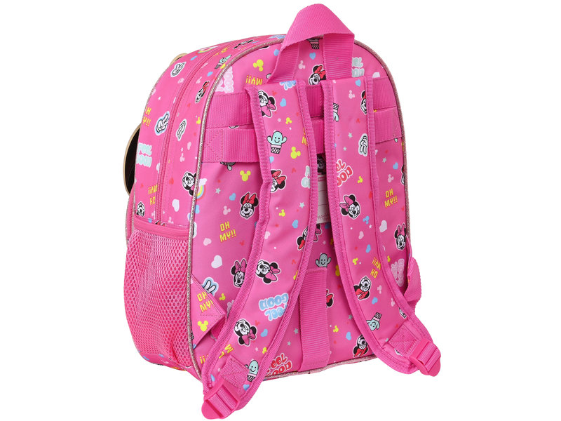 Disney Minnie Mouse Sac à dos, Lucky - 34 x 28 x 10 cm - Polyester