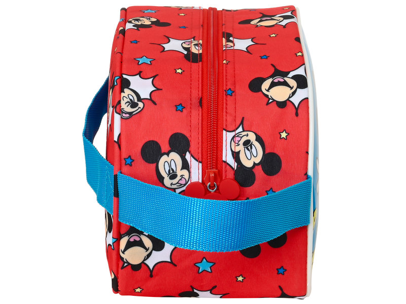 Disney Mickey Mouse Toiletry bag, Happy Smiles - 26 x 15 x 12 cm - Polyester