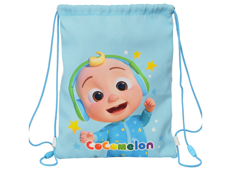 Cocomelon Junior Gymbag, JJ - 34 x 26 cm - Polyester