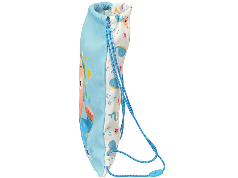 Cocomelon Junior Gymbag, JJ - 34 x 26 cm - Polyester