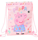 Peppa Pig Sac de sport junior, Having Fun - 34 x 26 cm - Polyester