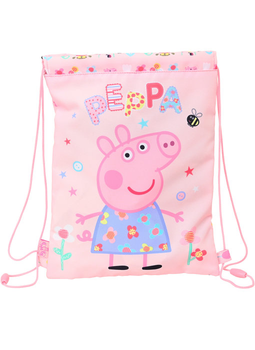 Peppa Pig Junior Gymbag Having Fun 34 x 26 cm Polyester