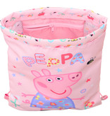 Peppa Pig Sac de sport junior, Having Fun - 34 x 26 cm - Polyester