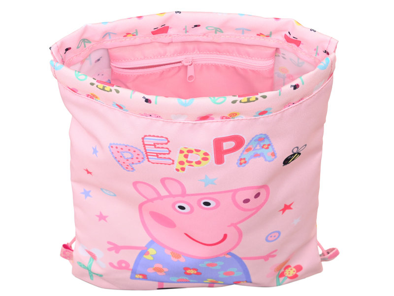 Peppa Pig Sac de sport junior, Having Fun - 34 x 26 cm - Polyester