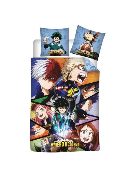 My Hero Academia Housse de couette Quirk 140 x 200 cm Polyester