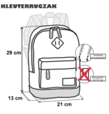 Bestway Kleinkinderrucksack, Bauernhof - 29 x 21 x 13 cm - Polyester