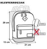 Bestway Kleinkinderrucksack, Boote - 29 x 21 x 13 cm - Polyester