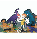 Floss & Rock Bodenpuzzle 60 Teile, Dino - 138 x 27 cm