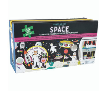 Floss & Rock Vloerpuzzel 60 stuks Space