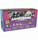 Floss & Rock Bodenpuzzle 60 Teile, Space - 131 x 39 cm