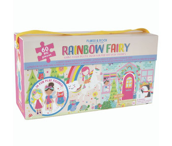 Floss & Rock Floor puzzle 60 pieces Rainbow Fairy