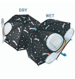 Floss & Rock Regenschirm, Space 3D - 54 cm x Ø 60 cm - Ändert die Farbe!