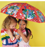Floss & Rock Regenschirm One World - 60 cm x Ø 66 cm - Ändert die Farbe!