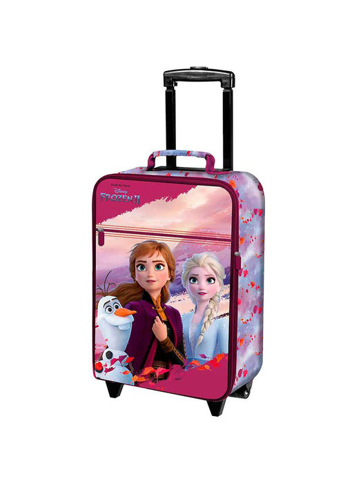 Disney Frozen Chariot Leaves 52 x 34 Polyester