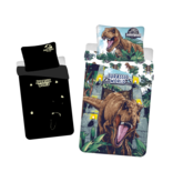 Jurassic World Dekbedovertrek Roar Glow in the Dark - Eenpersoons - 140 x 200 / 70 x 90 cm - Katoen