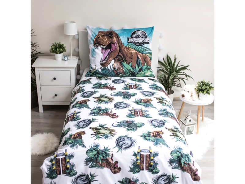 Jurassic World Duvet cover Roar Glow in the Dark - Single - 140 x 200 cm - Cotton
