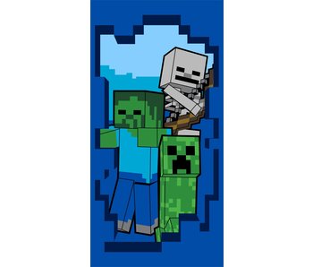 Minecraft Serviette de plage Beware 70 x 140 cm Coton