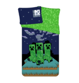 Minecraft Bettbezug Sssleep Tight - Single - 140 x 200 cm - Baumwolle