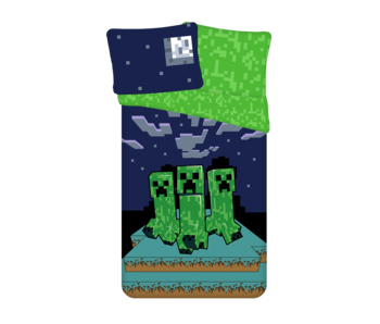 Minecraft Duvet cover Sssleep Tight 140 x 200 cm 60 x 80 cm Cotton