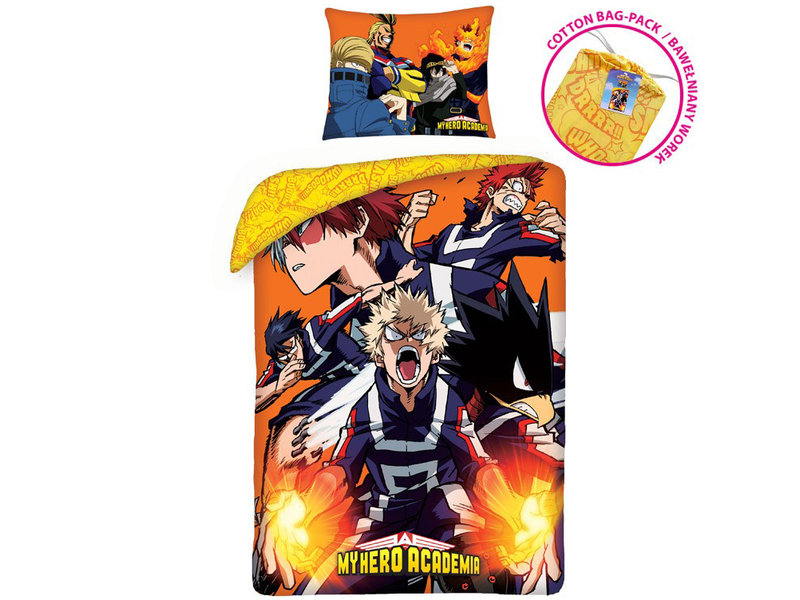 My Hero Academia Bettbezug Heroes Rising - Single - 140 x 200 cm - Baumwolle