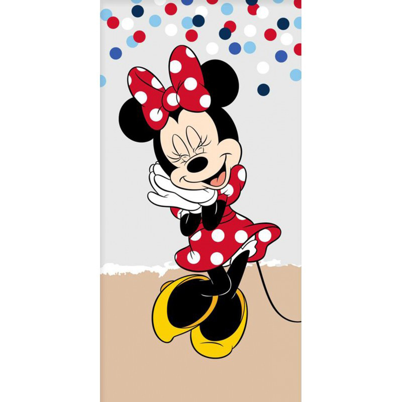 erven Belachelijk Zeg opzij Disney Minnie Mouse Strandlaken 70 x 140 cm, Katoen - SimbaShop.nl