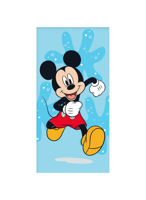 Disney Mickey Mouse Serviette de plage Run 70 x 140 cm, Coton