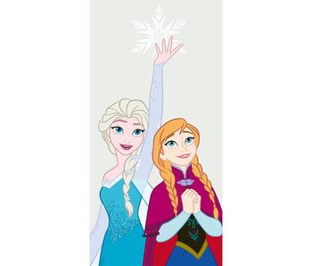 Disney Frozen Serviette de plage Anna Elsa 70 x 140 cm, Coton