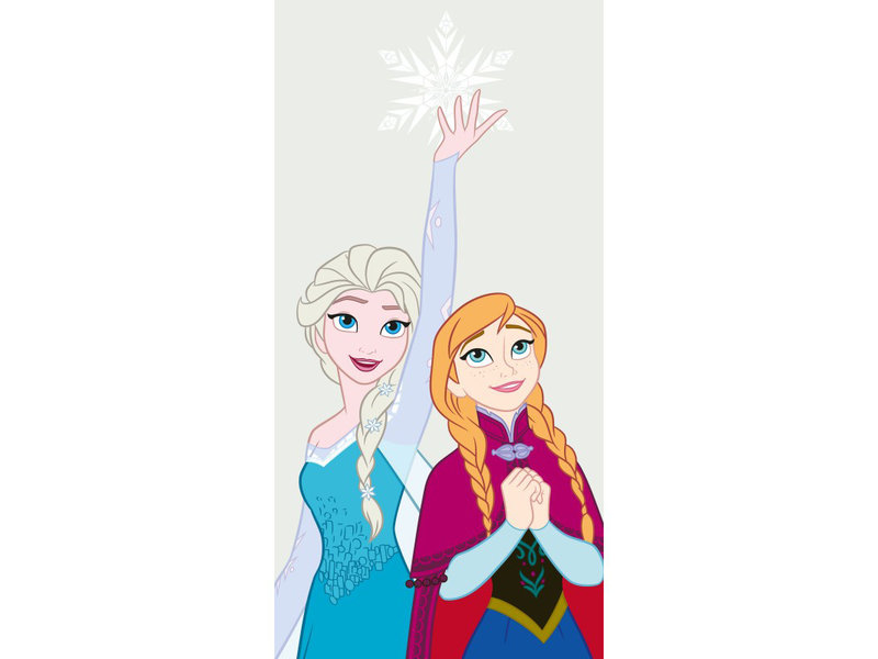 Disney Frozen Beach towel Anna Elsa - 70 x 140 cm - Cotton