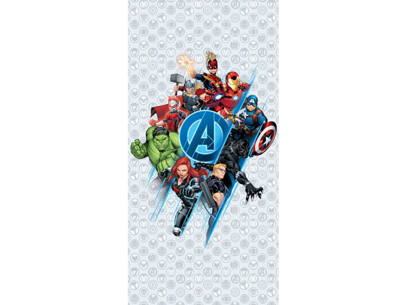 Marvel Avengers Serviette de plage Dream Team - 70 x 140 cm - Coton