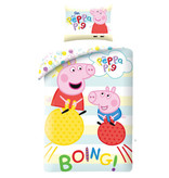 Peppa Pig Bettbezug Boing - Single - 140 x 200 cm - Baumwolle