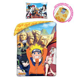 Naruto Dekbedovertrek Hokage - Eenpersoons - 140 x 200 cm - Katoen