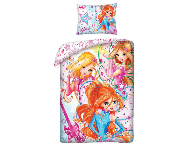 Winx Club Duvet cover Bloom - Single - 140 x 200 cm - Cotton