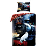 Harry Potter Dekbedovertrek, Hogwarts Express - Eenpersoons - 140 x 200 cm - Katoen