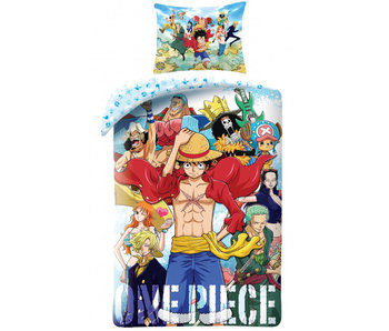 One Piece Dekbedovertrek Monkey 140 x 200 cm + 70 x 90, Katoen