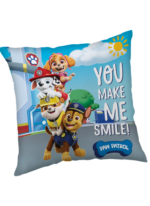PAW Patrol Throw pillow You Make Me Smile - 40 x 40 cm - Polyester