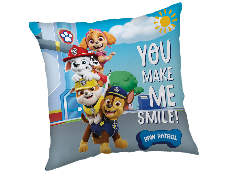 PAW Patrol Coussin You Make Me Smile - 40 x 40 cm - Polyester