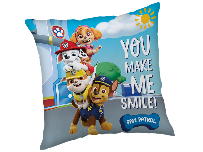 PAW Patrol Sierkussen You Make Me Smile - 40 x 40 cm - Polyester